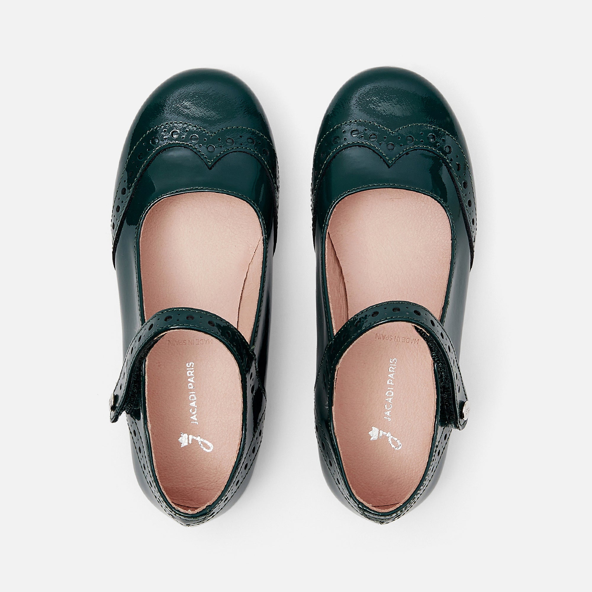 24 QTY / VERT CHAUSSURES CUIR ALMA