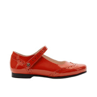 16 QTY / ORANGE CHAUSSURES CUIR ALMA