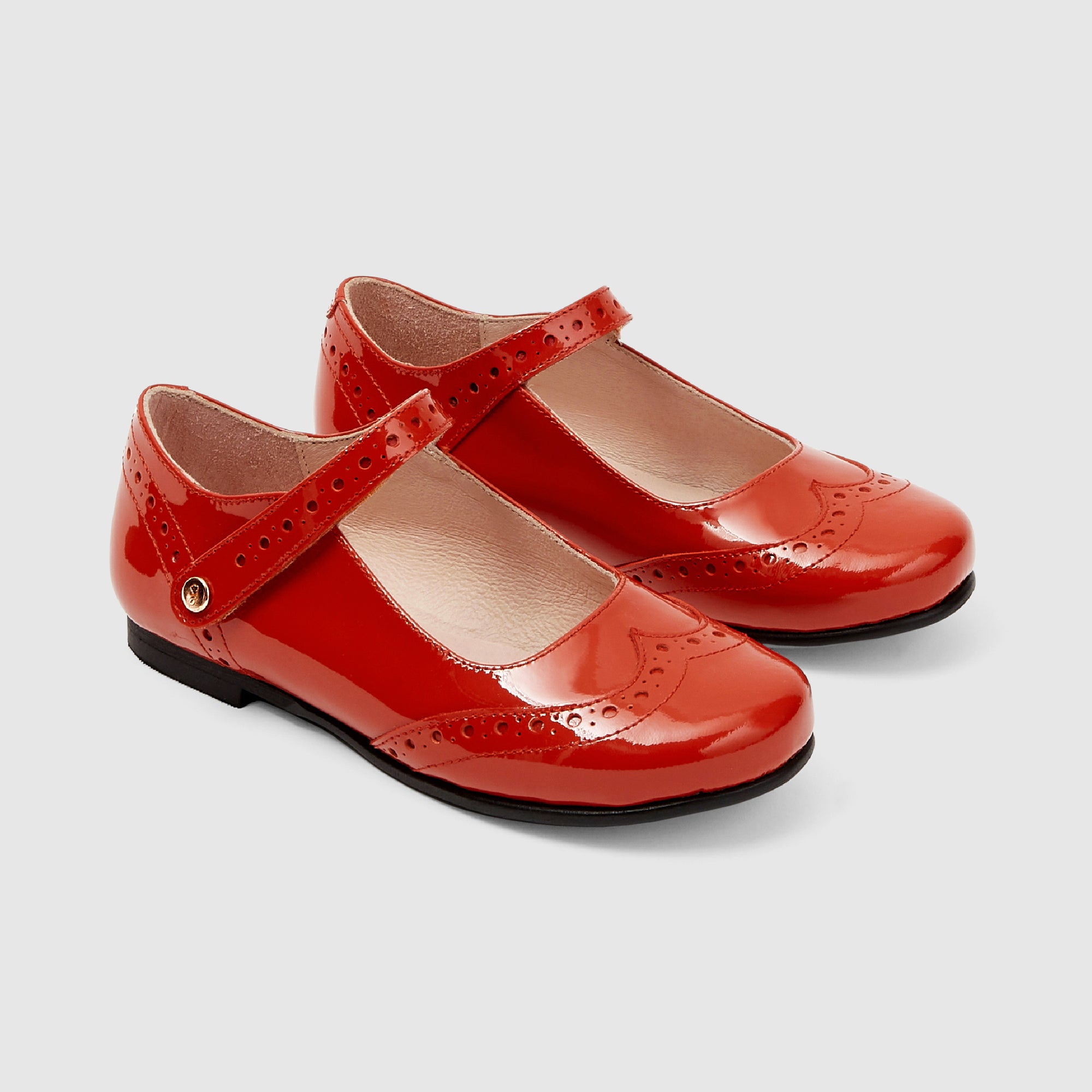 16 QTY / ORANGE CHAUSSURES CUIR ALMA