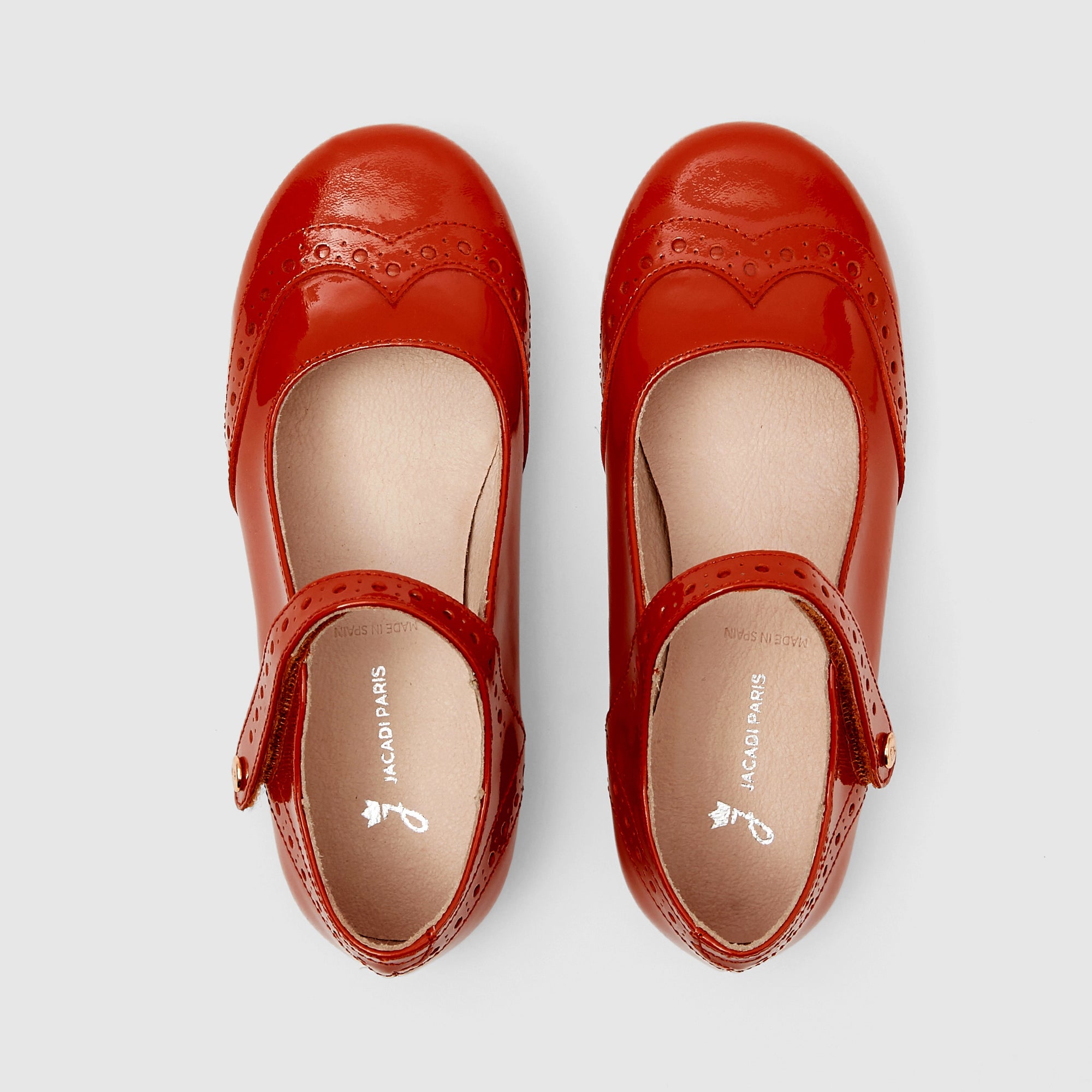 16 QTY / ORANGE CHAUSSURES CUIR ALMA