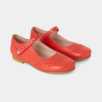 102 QTY / ROUGE JACADI CHAUSSURES CUIR ALMA
