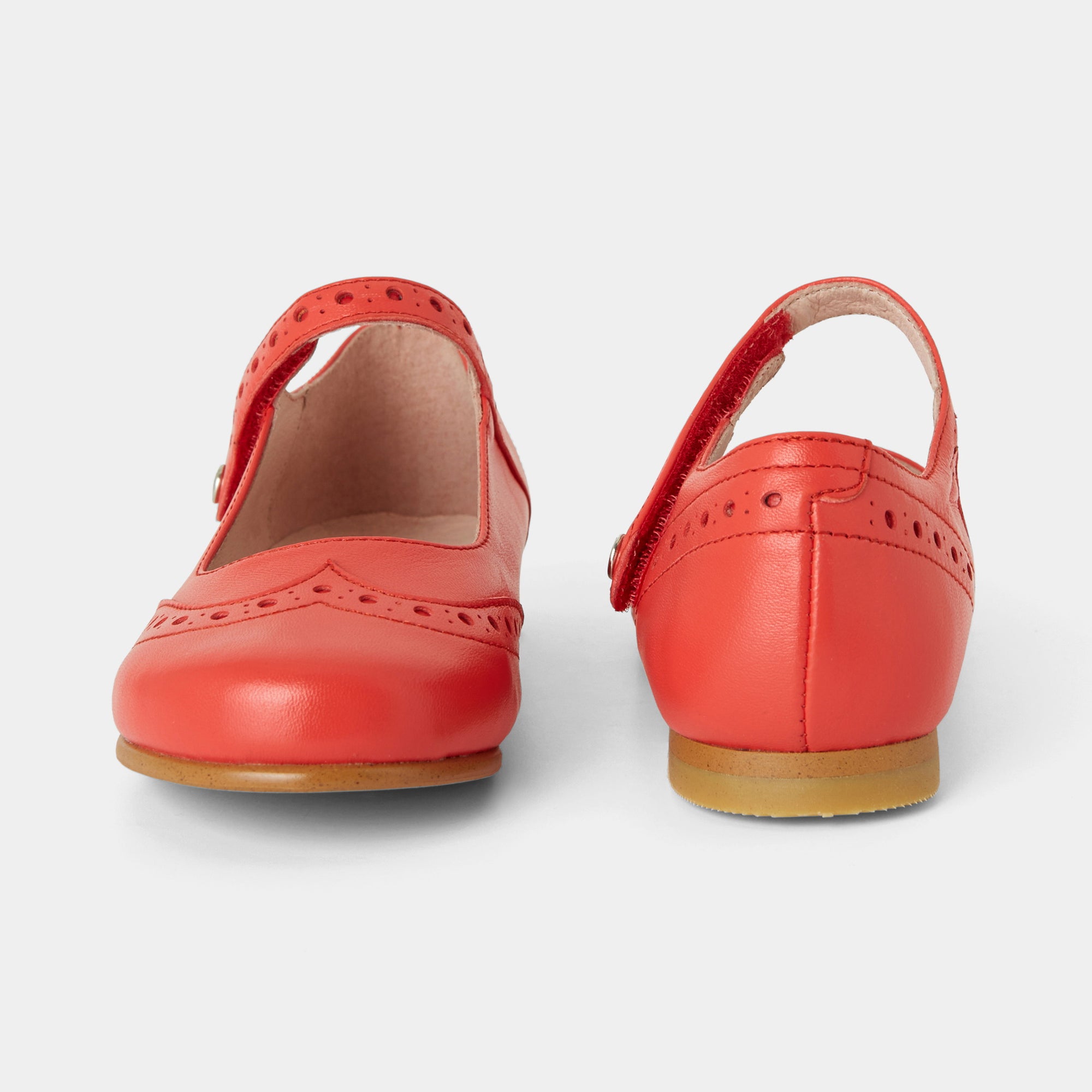 102 QTY / ROUGE JACADI CHAUSSURES CUIR ALMA