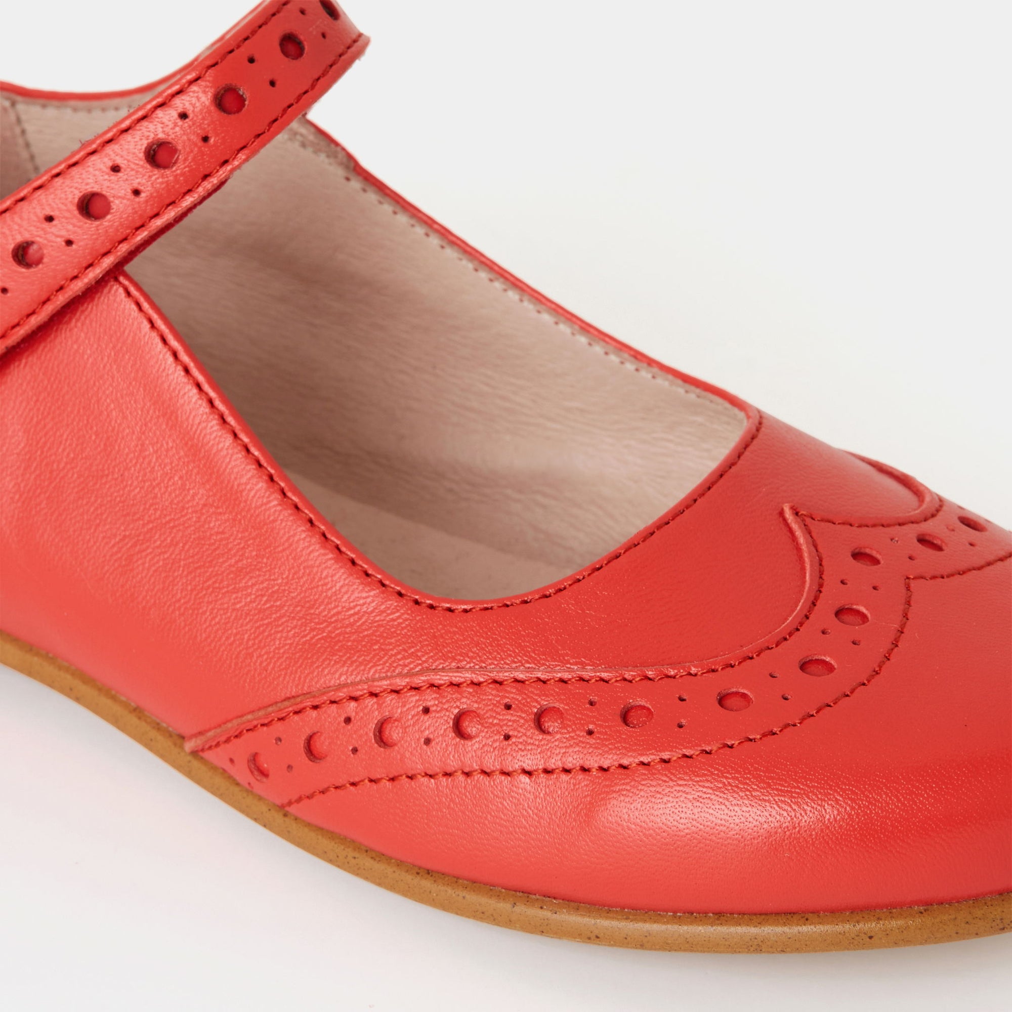 102 QTY / ROUGE JACADI CHAUSSURES CUIR ALMA
