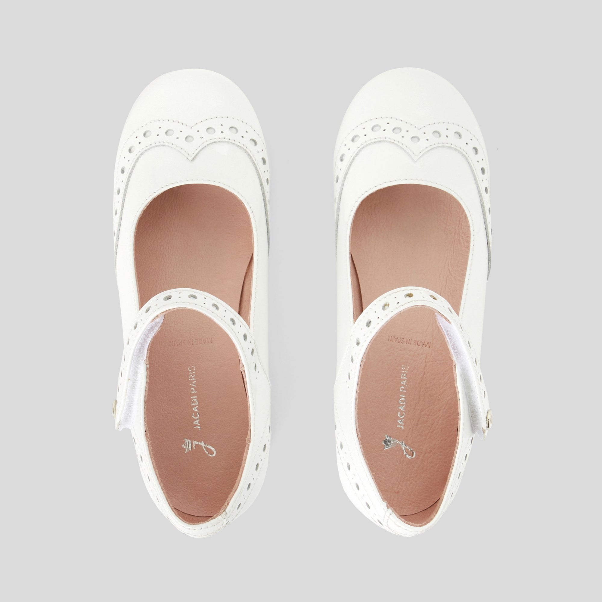 48 QTY / BLANC JACADI CHAUSSURES CUIR ALMA