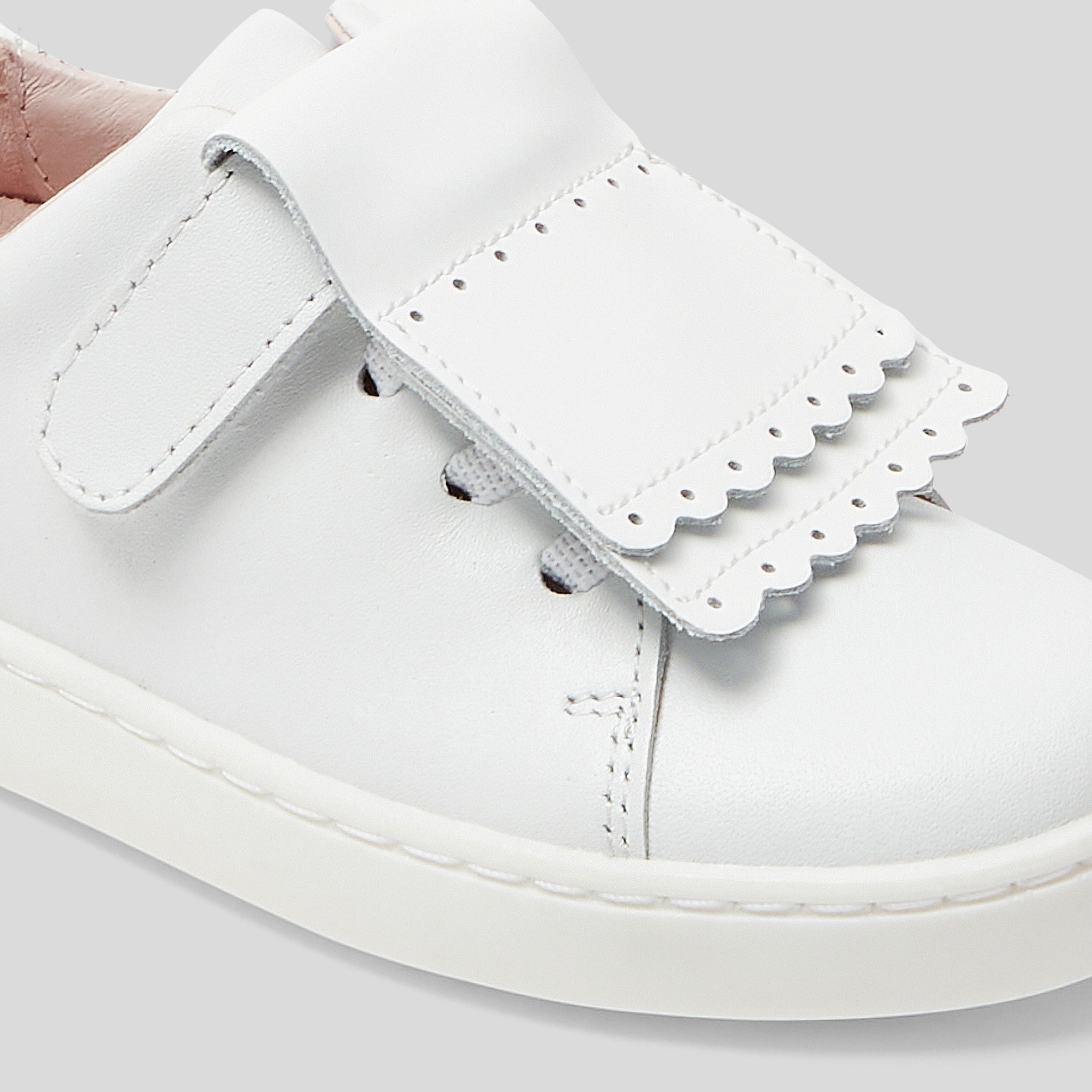 5 QTY / BLANC JACADI CHAUSSURES CUIR ACACIA
