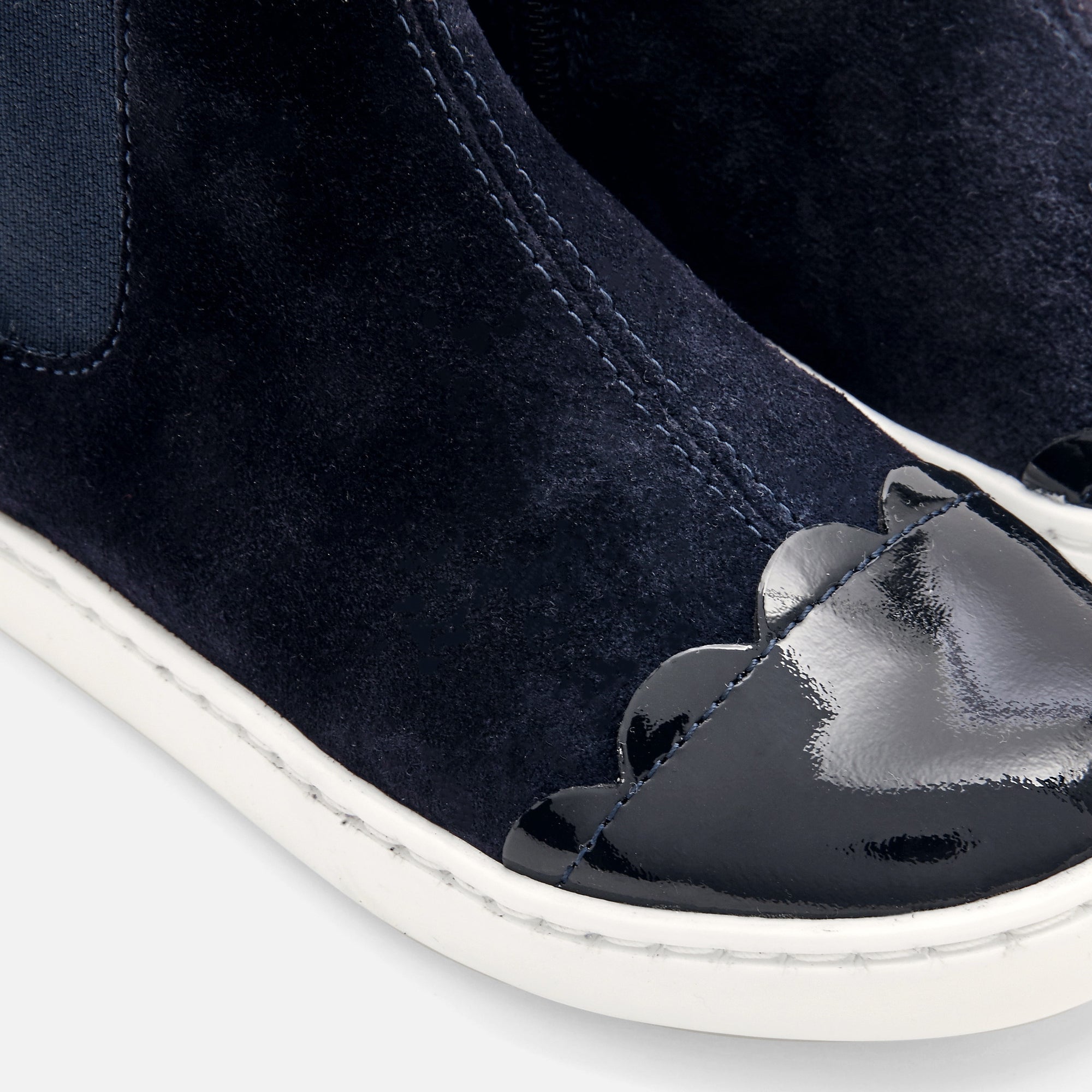 0 QTY / MARINE JACADI CHAUSSURES CUIR AGDA