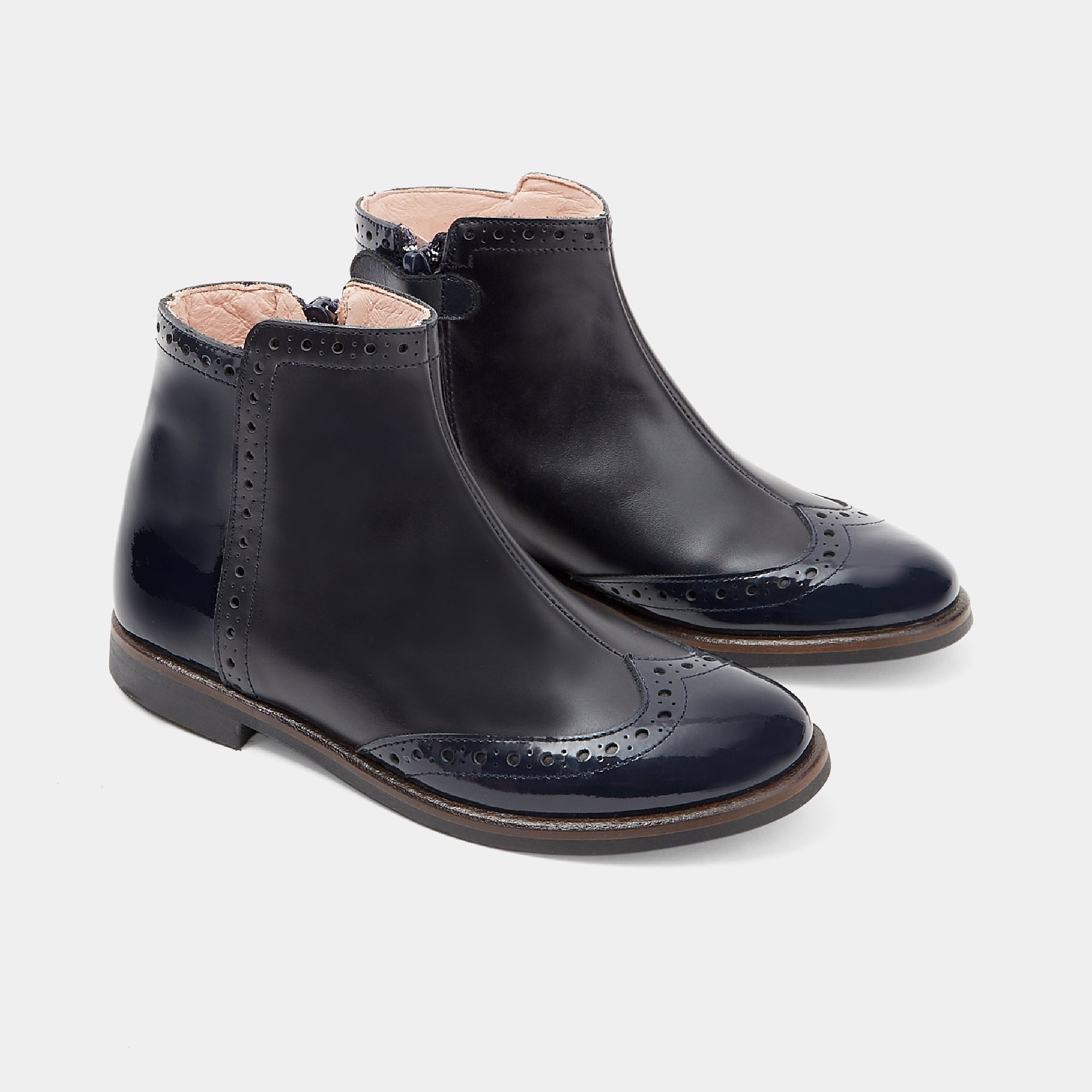 346 QTY / MARINE JACADI CHAUSSURES CUIR ALICE