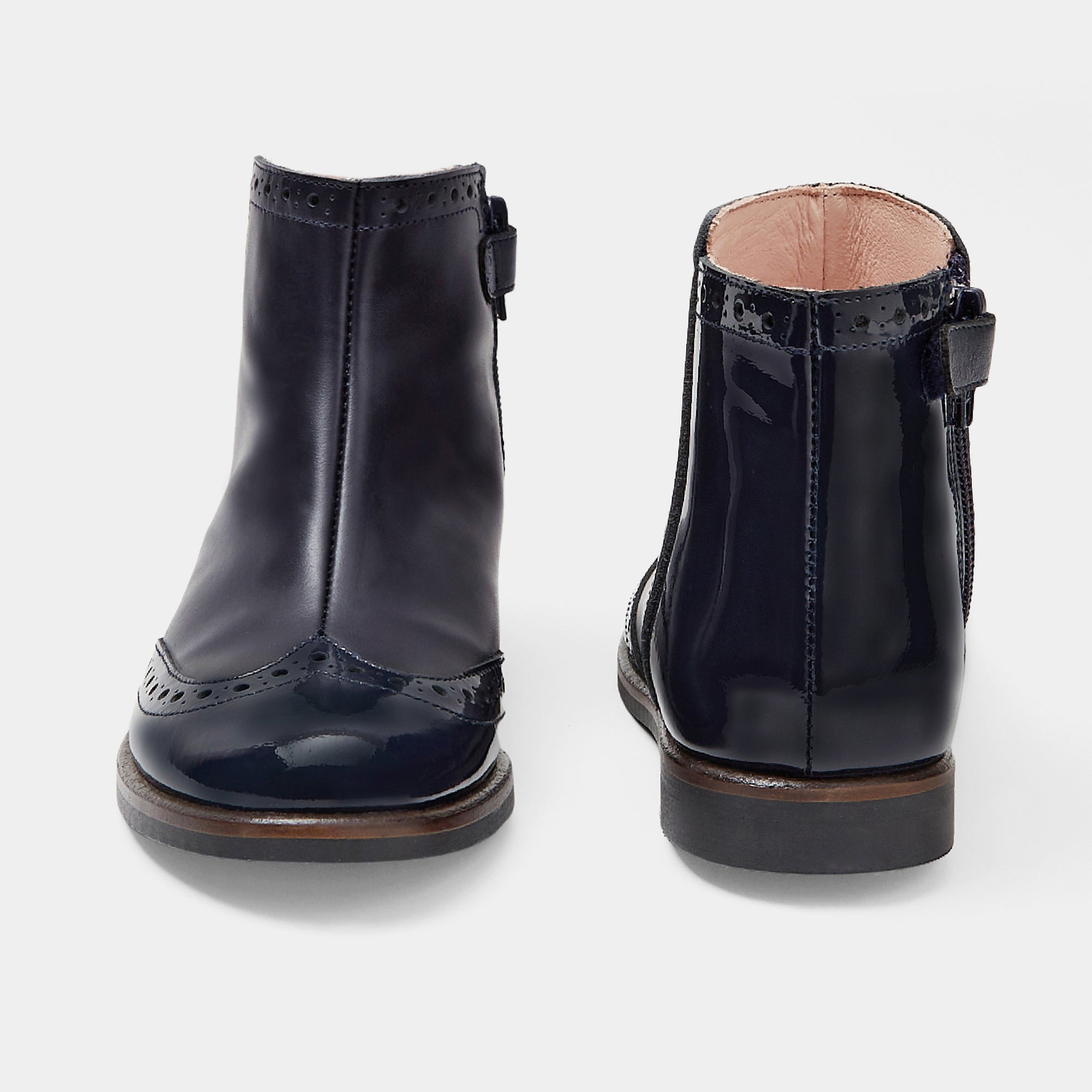 346 QTY / MARINE JACADI CHAUSSURES CUIR ALICE