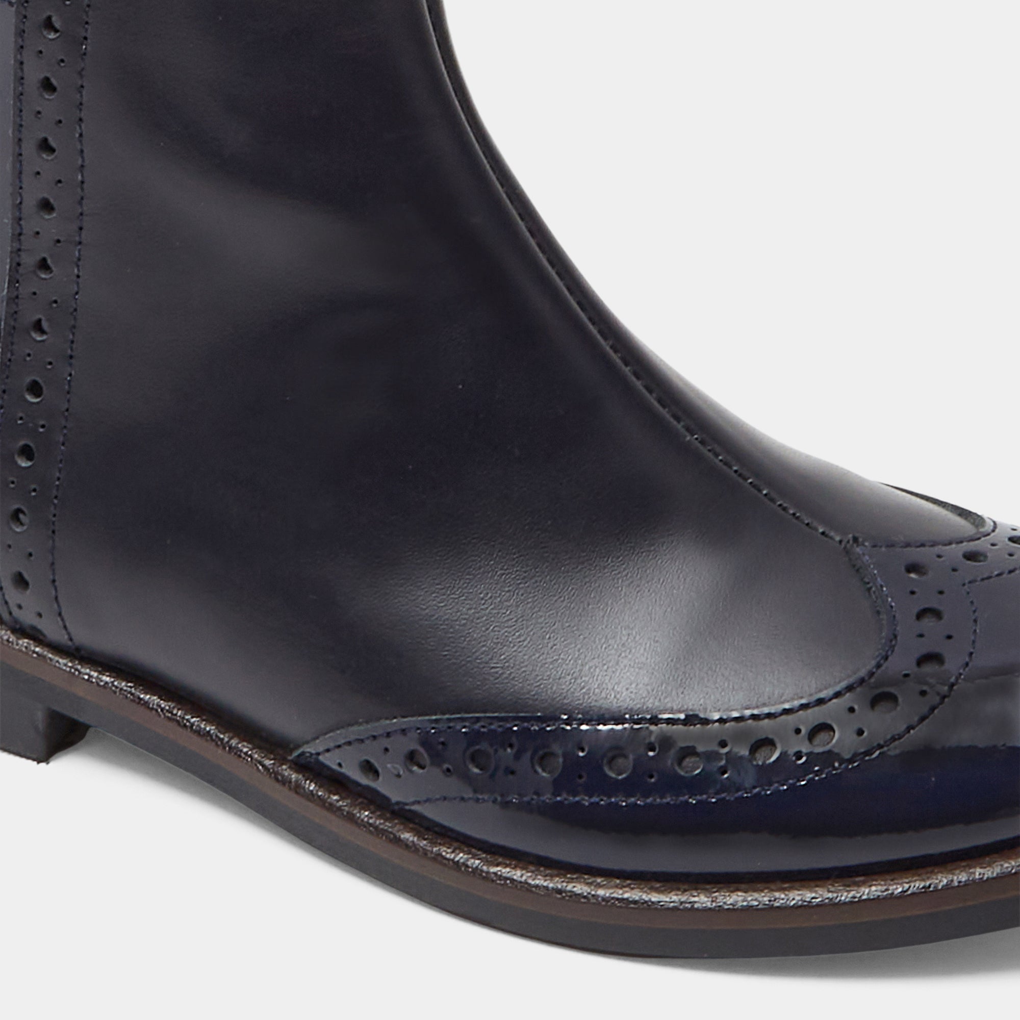 346 QTY / MARINE JACADI CHAUSSURES CUIR ALICE