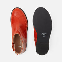 3 QTY / ORANGE CHAUSSURES CUIR ALICE