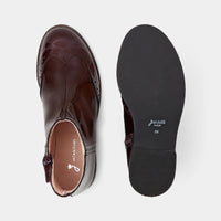16 QTY / BORDEAUX CHAUSSURES CUIR ALICE