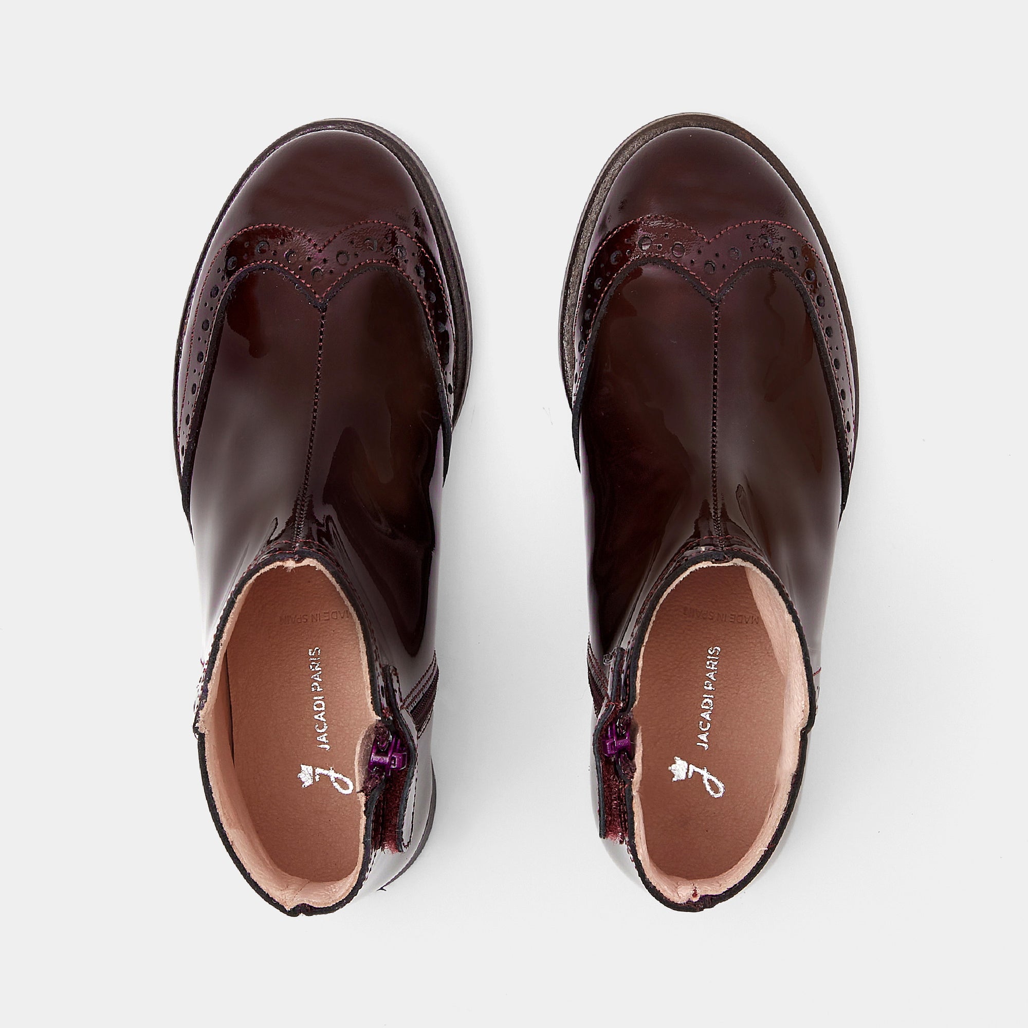 16 QTY / BORDEAUX CHAUSSURES CUIR ALICE
