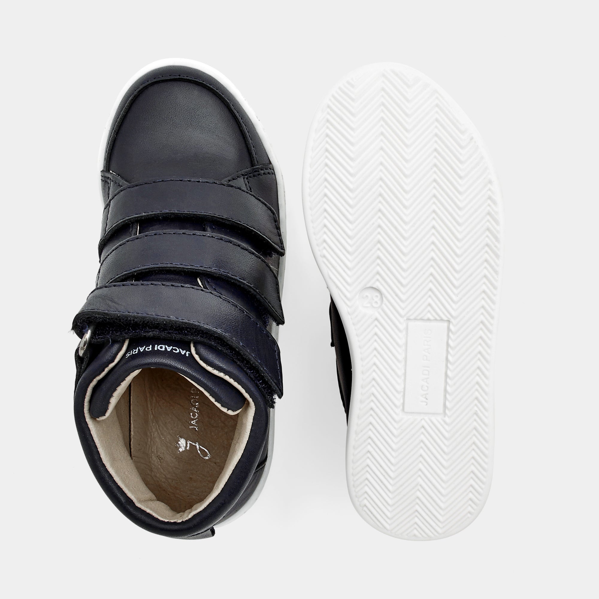 25 QTY / MARINE JACADI CHAUSSURES CUIR COME BIS