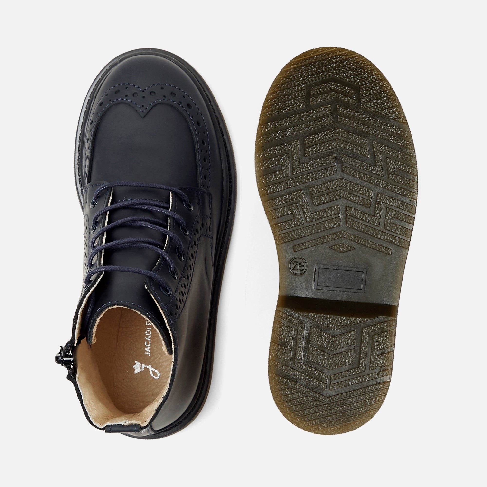 56 QTY / MARINE JACADI CHAUSSURES CUIR ESCALE