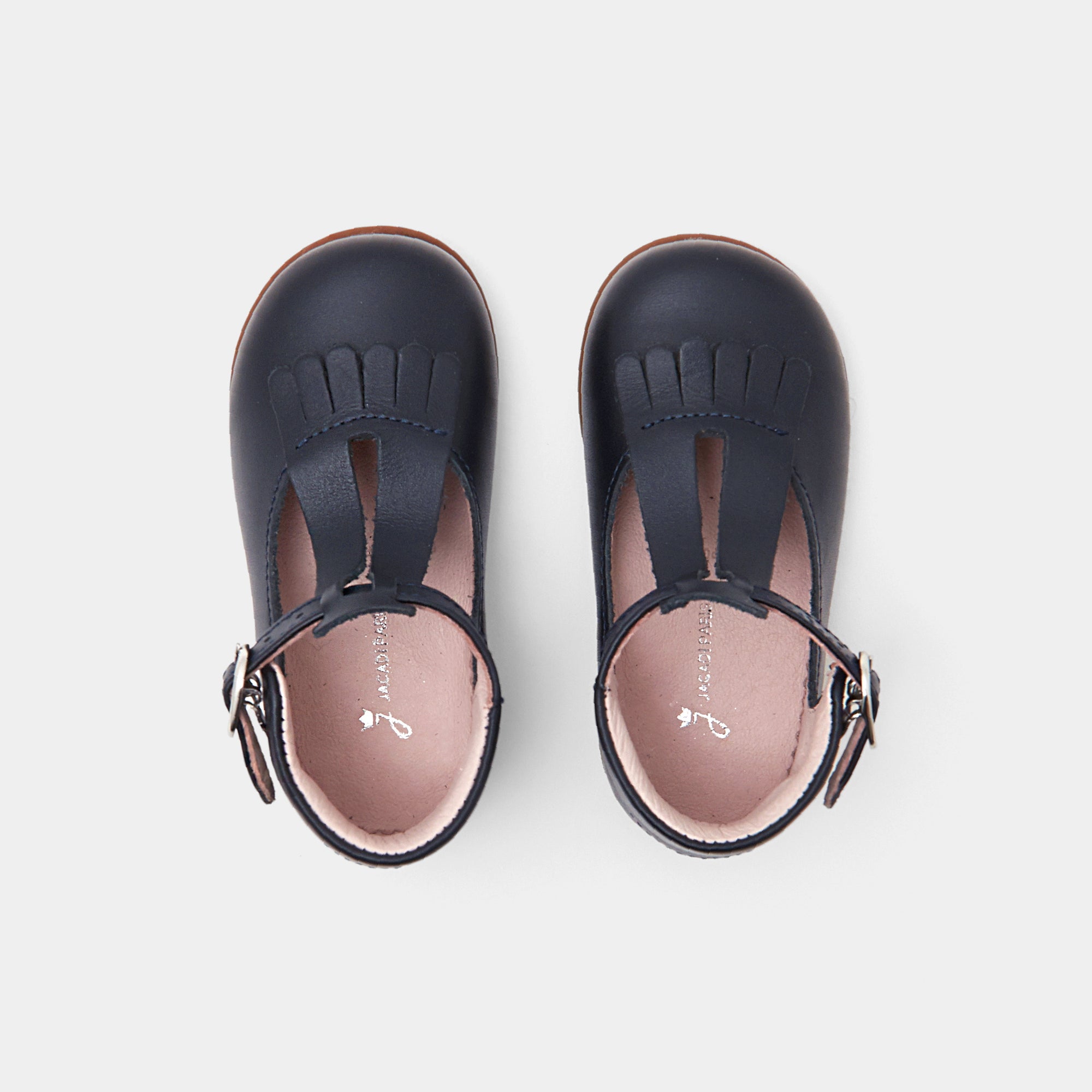 29 QTY / MARINE JACADI CHAUSSURES CUIR BRINDILLE
