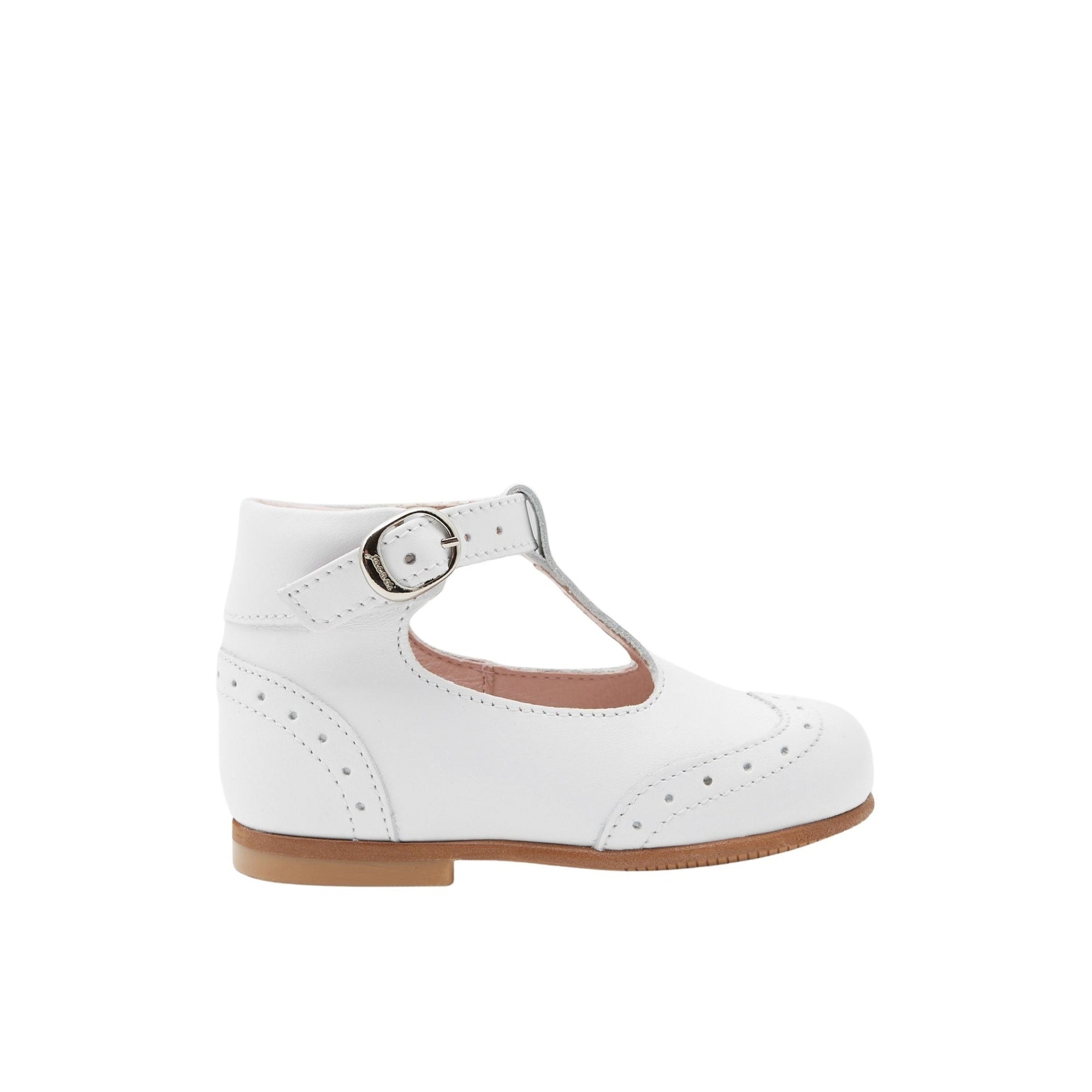 0 QTY / BLANC JACADI CHAUSSURES CUIR ALIENOR