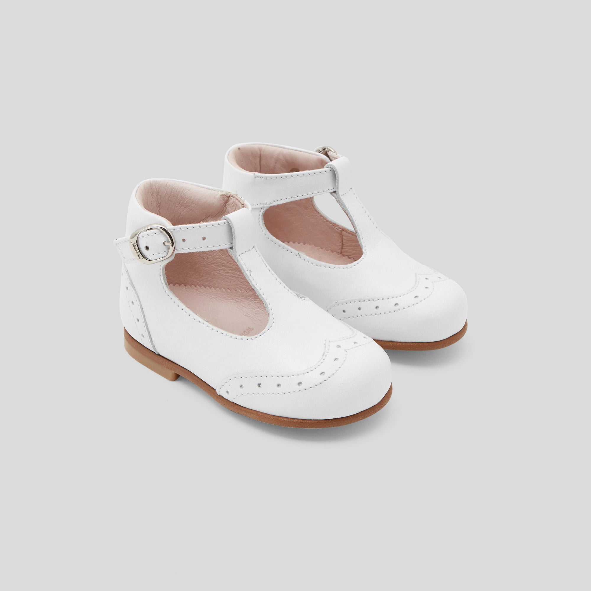 0 QTY / BLANC JACADI CHAUSSURES CUIR ALIENOR