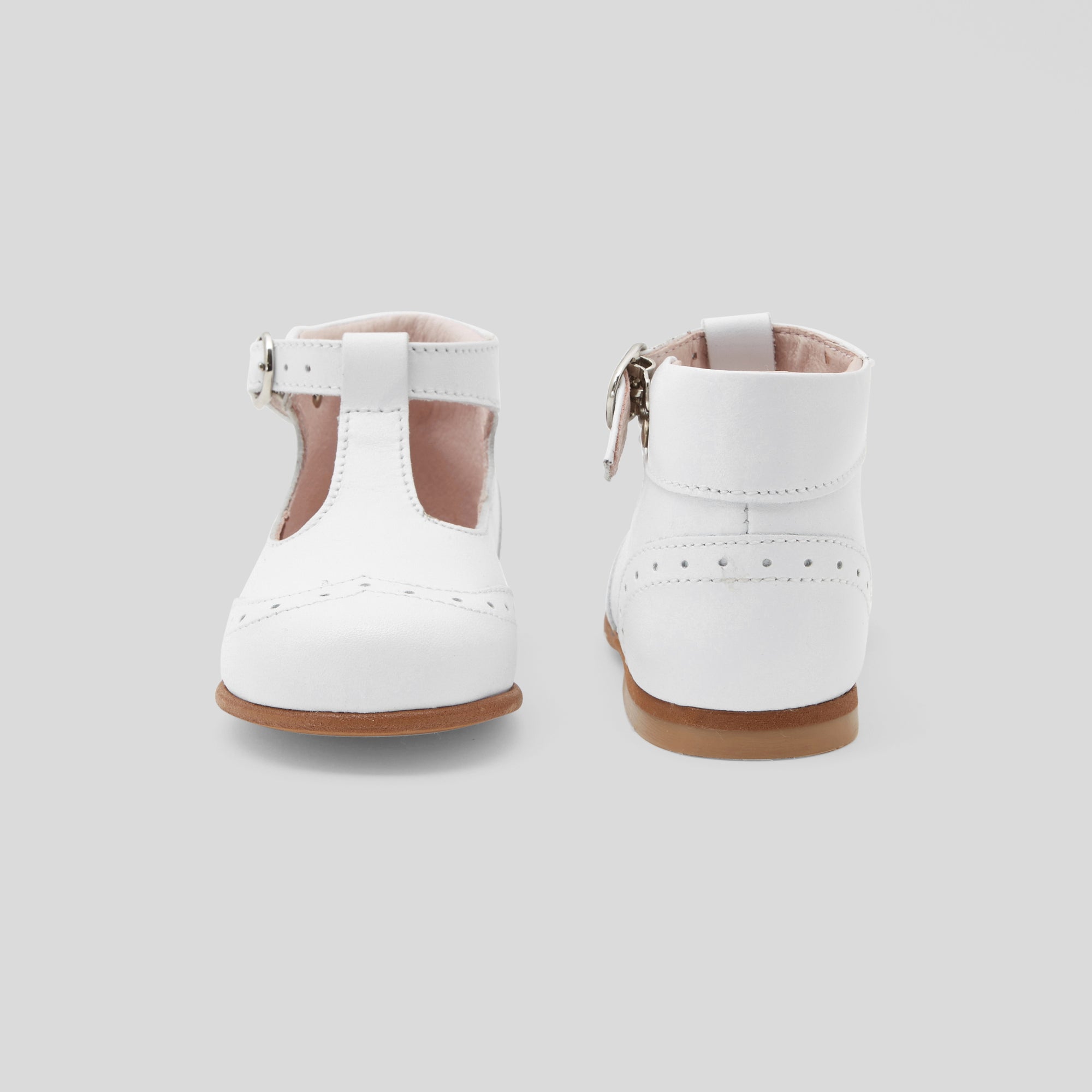 0 QTY / BLANC JACADI CHAUSSURES CUIR ALIENOR