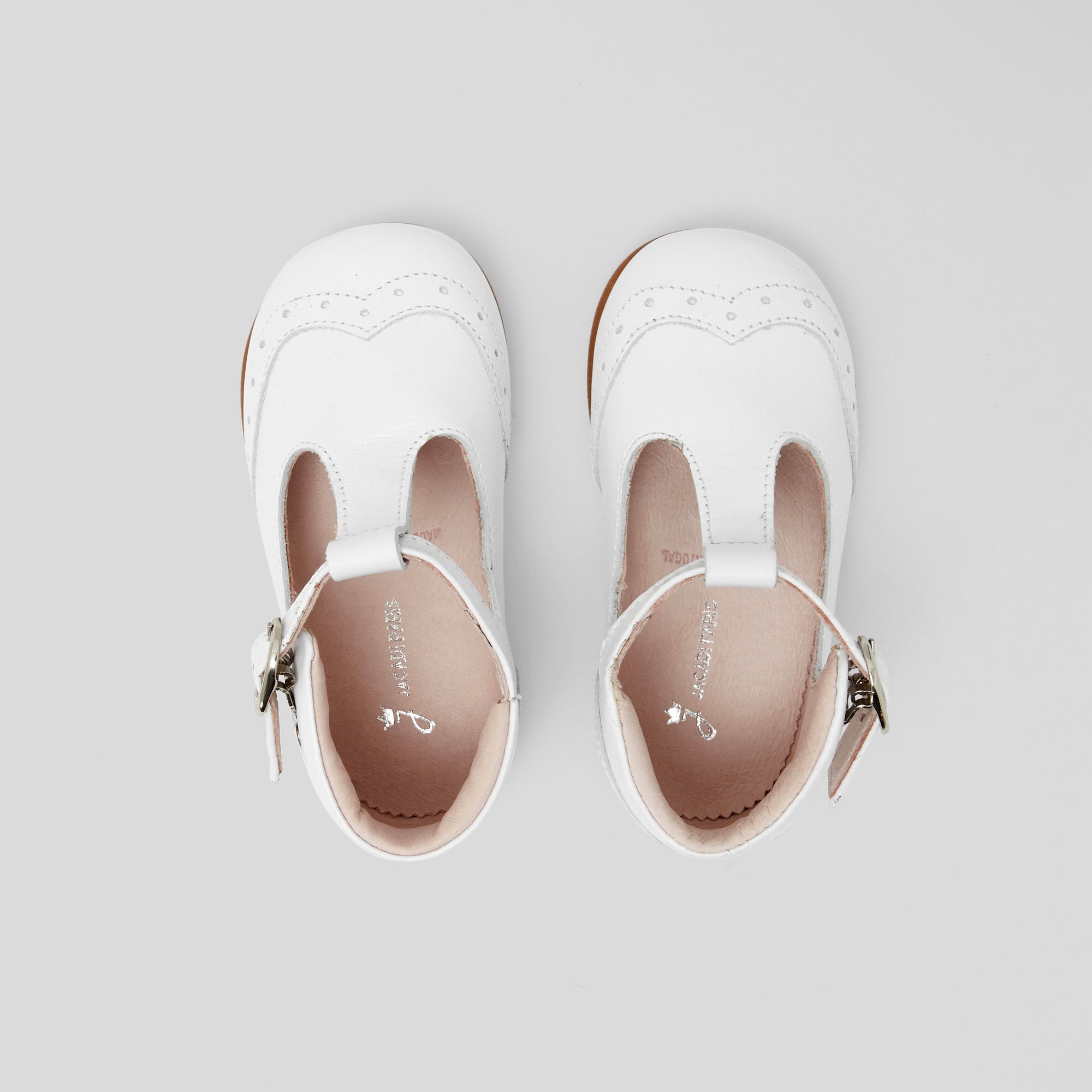 0 QTY / BLANC JACADI CHAUSSURES CUIR ALIENOR