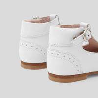 0 QTY / BLANC JACADI CHAUSSURES CUIR ALIENOR