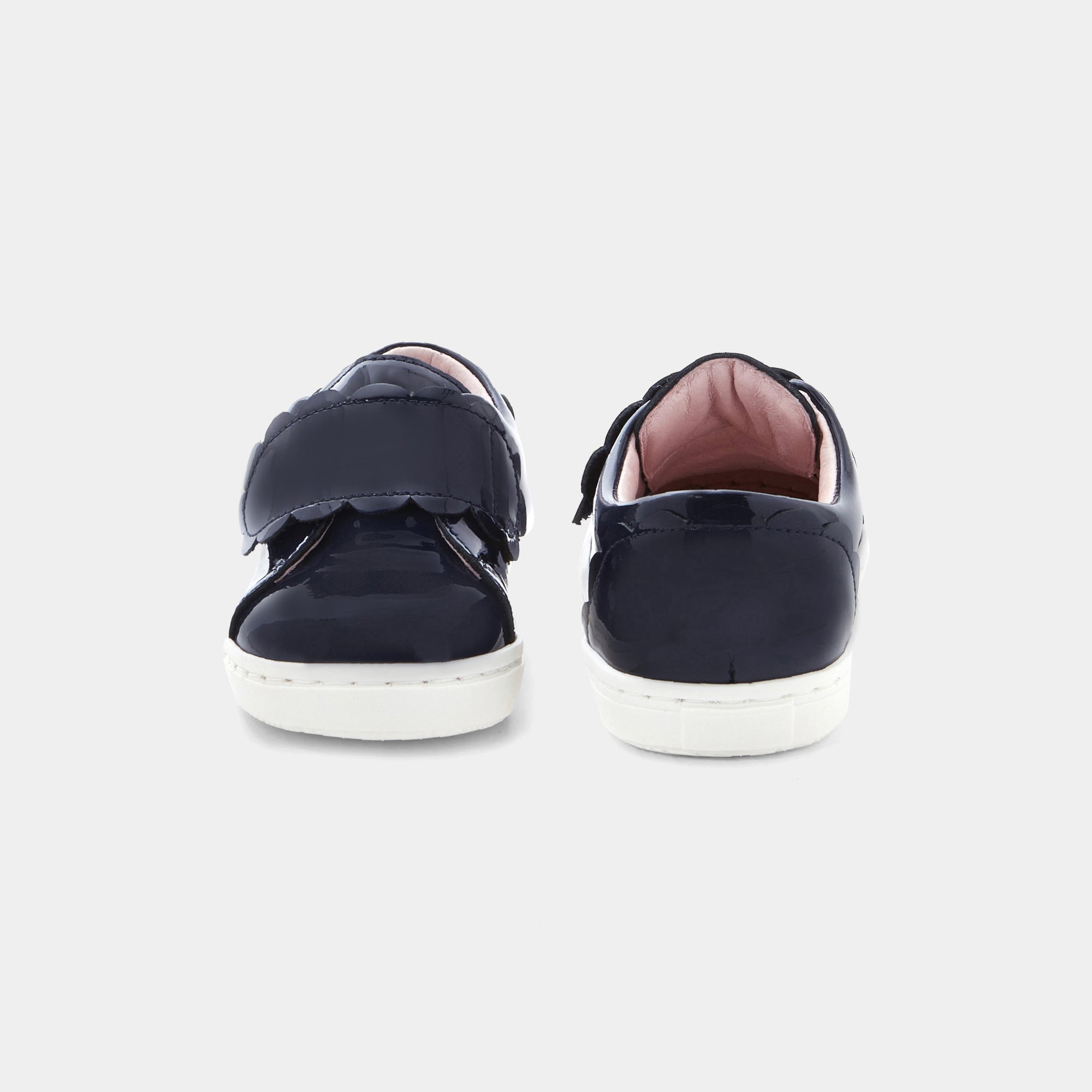 0 QTY / MARINE JACADI CHAUSSURES CUIR ALOUETTE