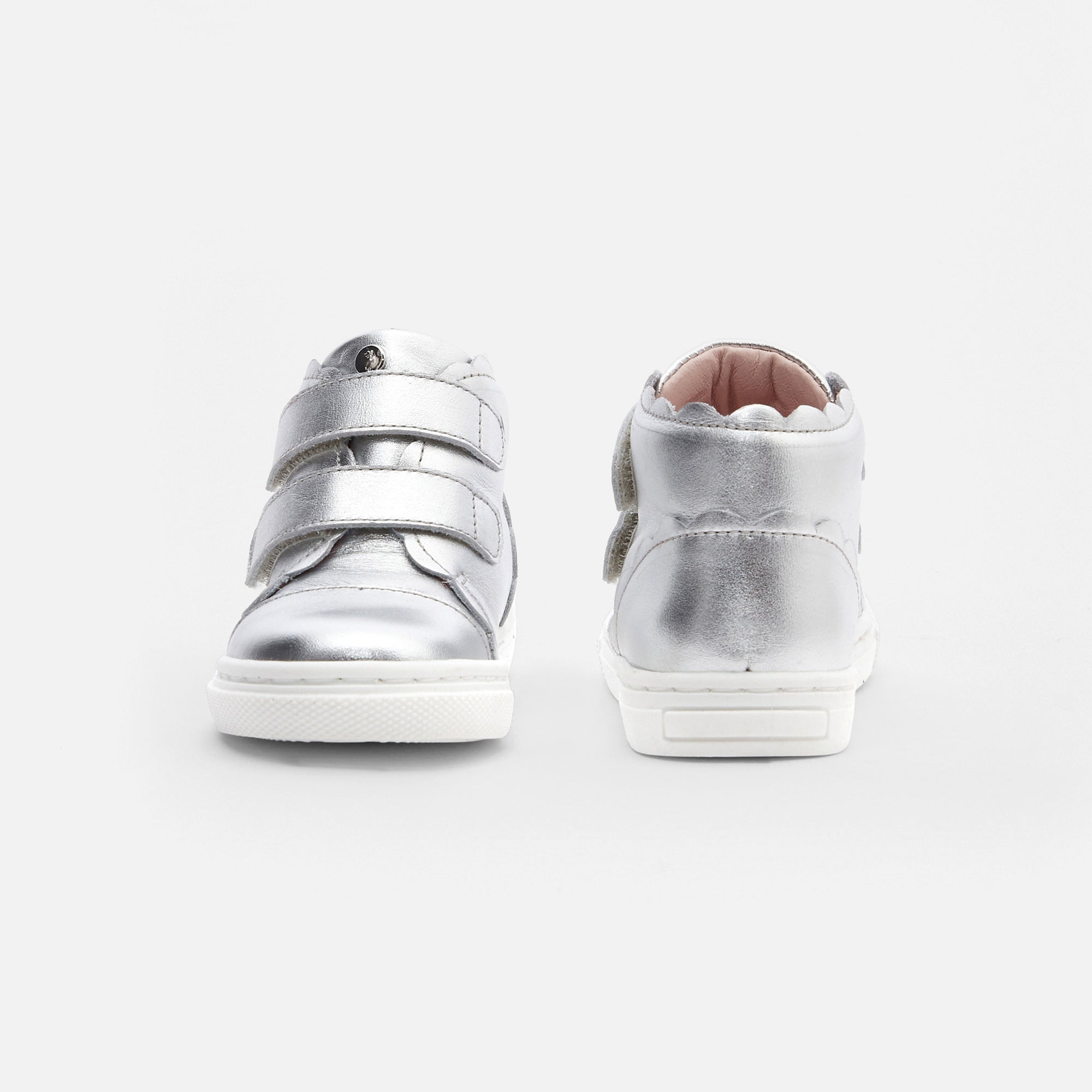 50 QTY / ARGENT CHAUSSURES CUIR ALBANE