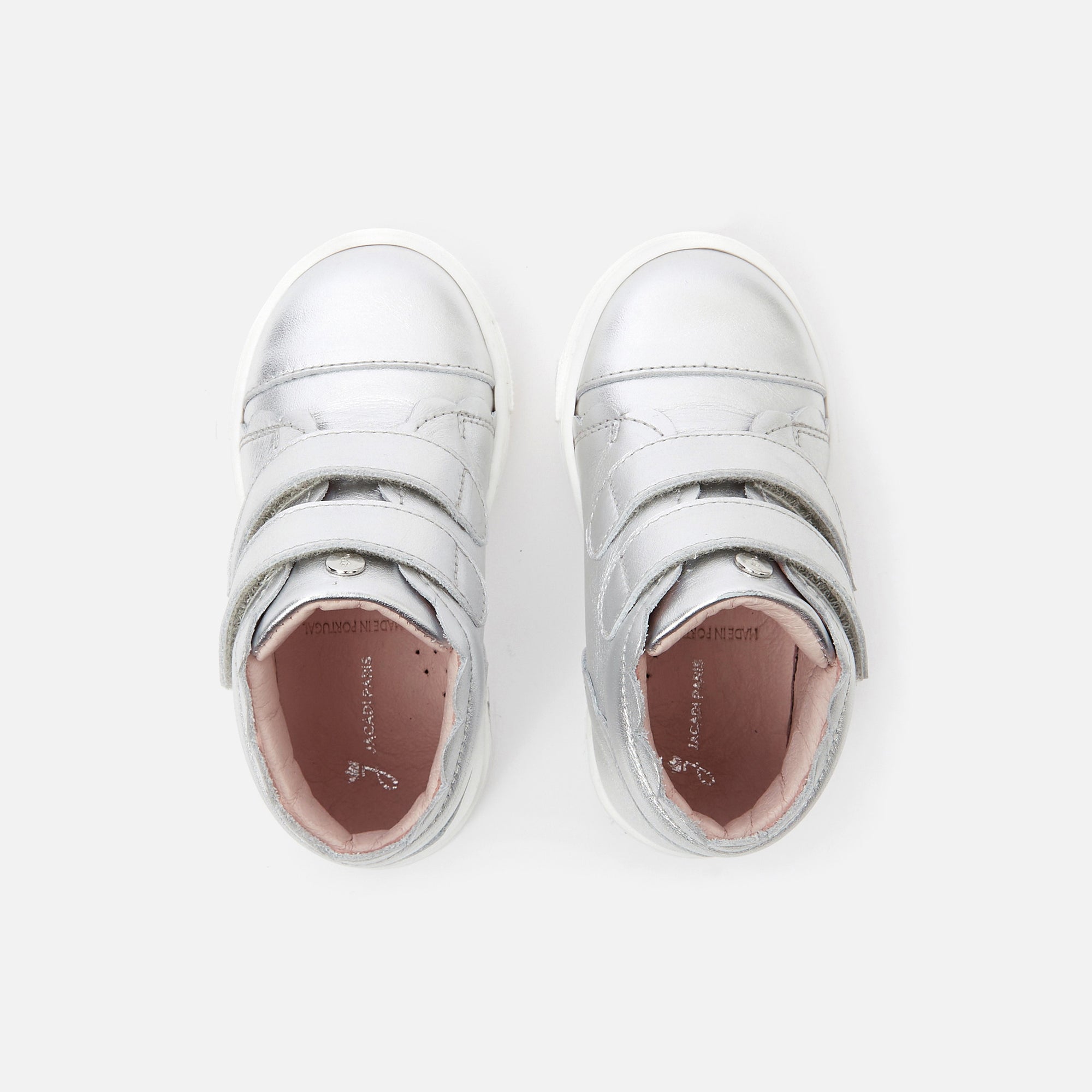 50 QTY / ARGENT CHAUSSURES CUIR ALBANE