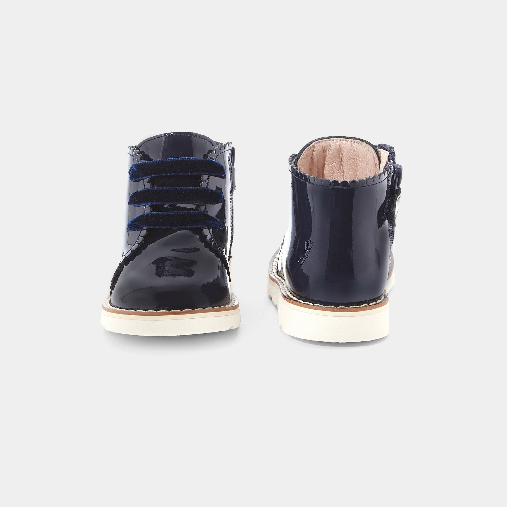 5 QTY / MARINE JACADI CHAUSSURES CUIR AMICIE