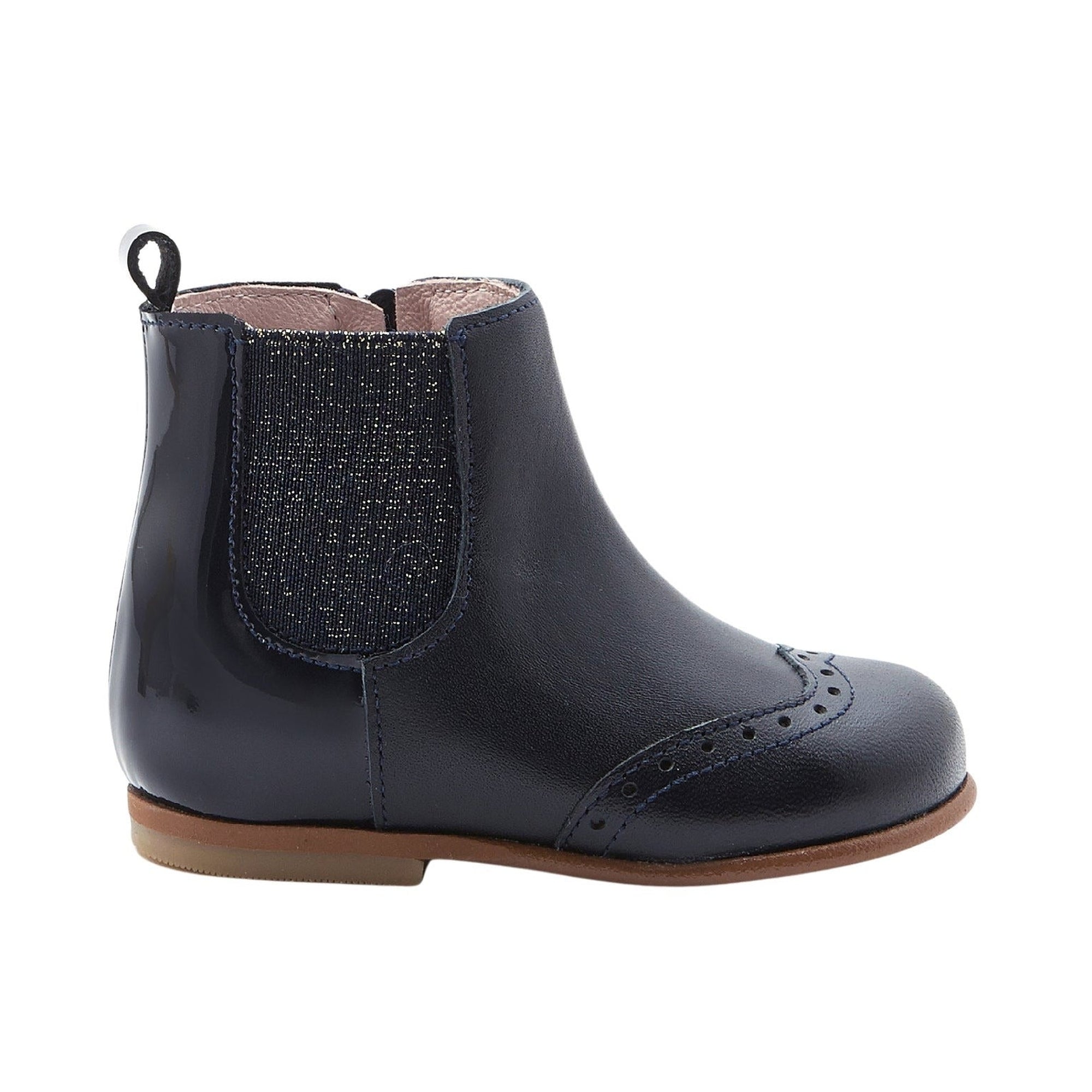 0 QTY / MARINE JACADI CHAUSSURES CUIR ALTESSE