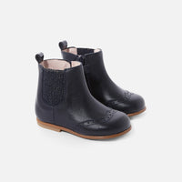 0 QTY / MARINE JACADI CHAUSSURES CUIR ALTESSE