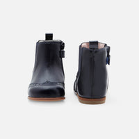 0 QTY / MARINE JACADI CHAUSSURES CUIR ALTESSE