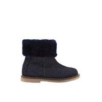 Alabama leather boots - Navy
