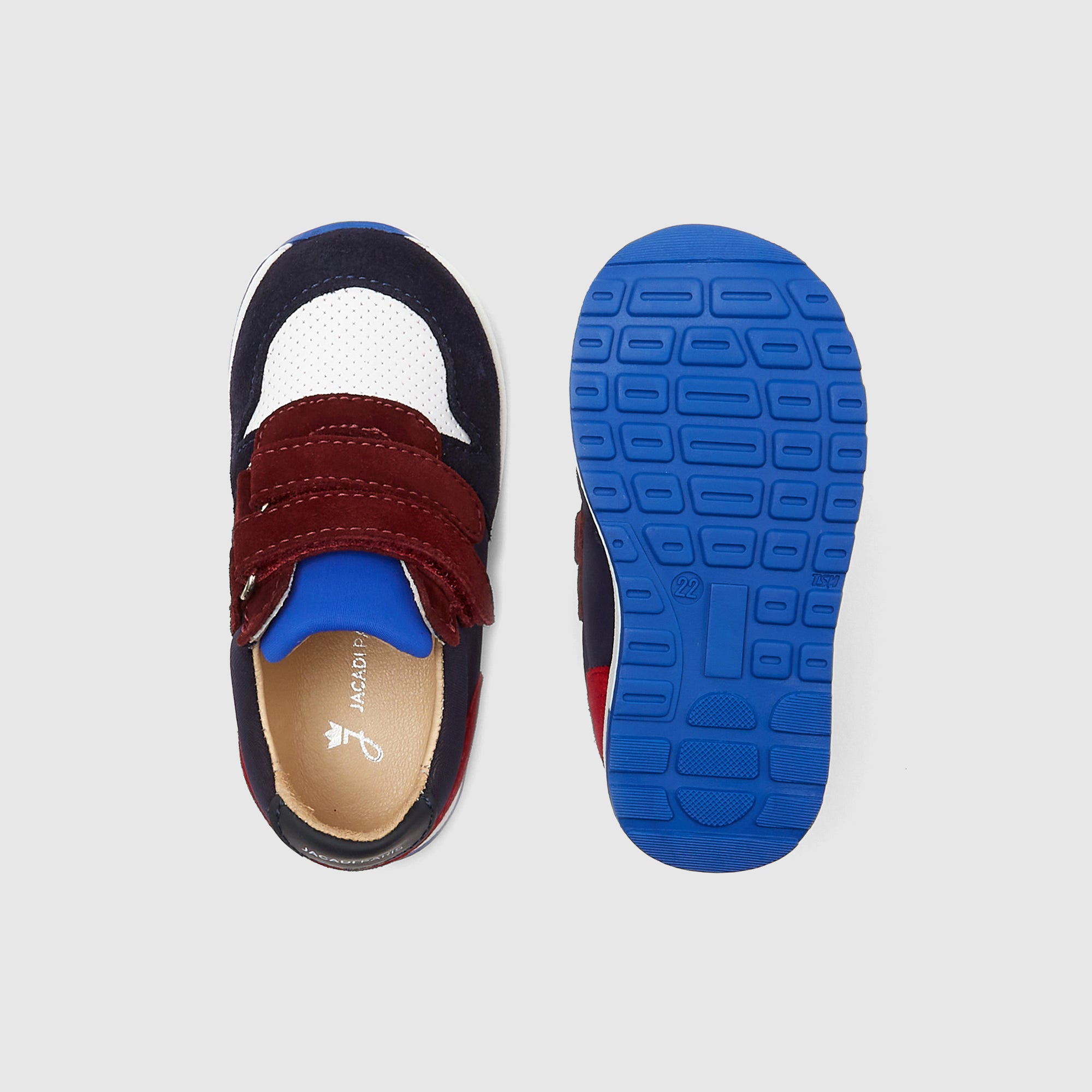 6 QTY / BLEU CHAUSSURES CUIR LUCKY BB