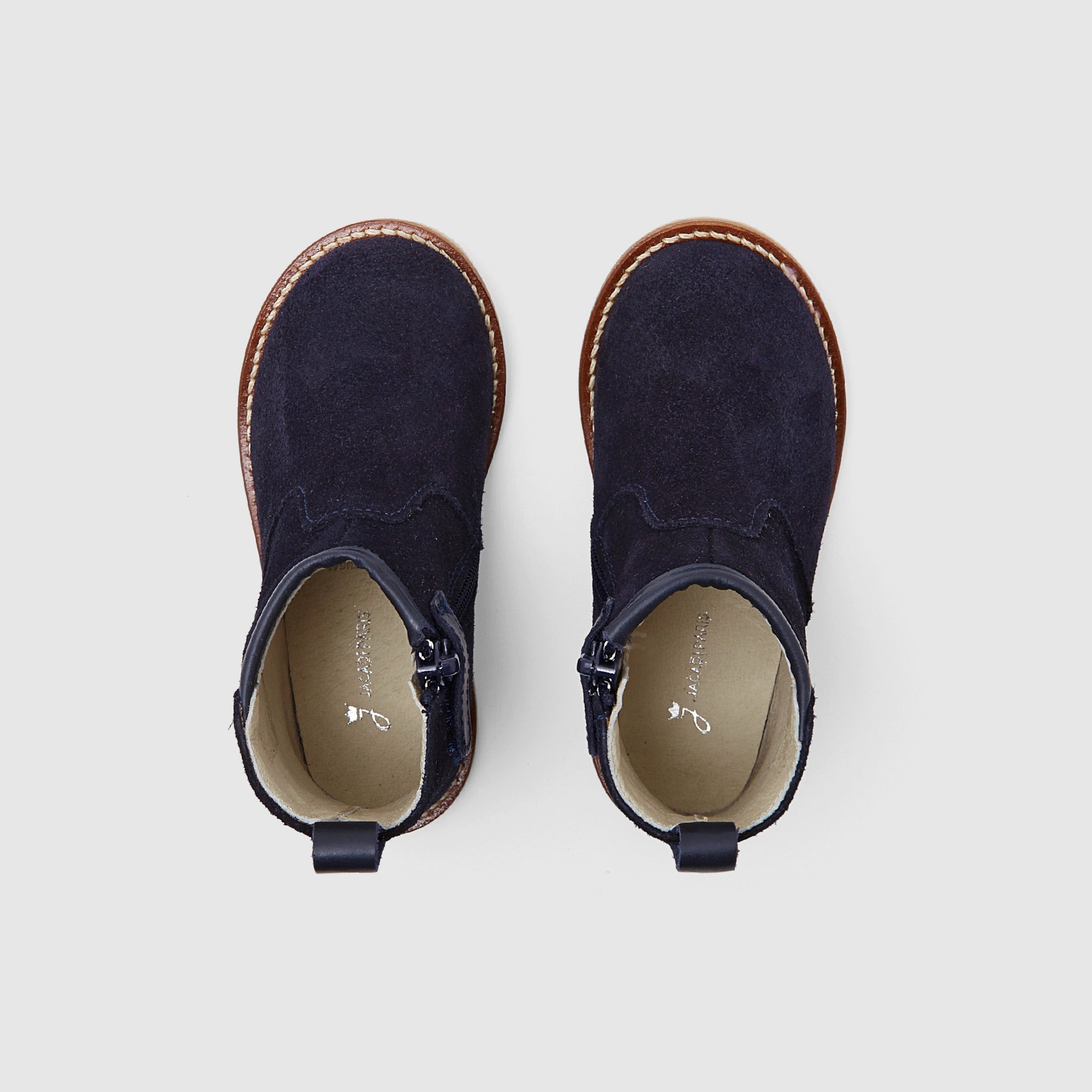 1 QTY / MARINE JACADI CHAUSSURES CUIR LAZARE CROUTE