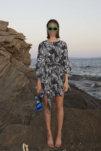 Millie Holiday short dress - Charbon