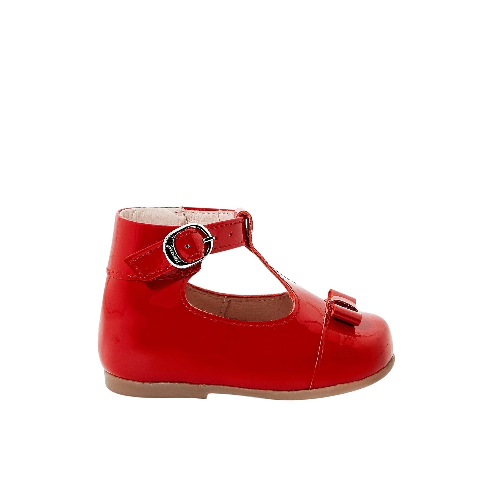 6 QTY / ROUGE JACADI CHAUSSURES CUIR ADRIENNE