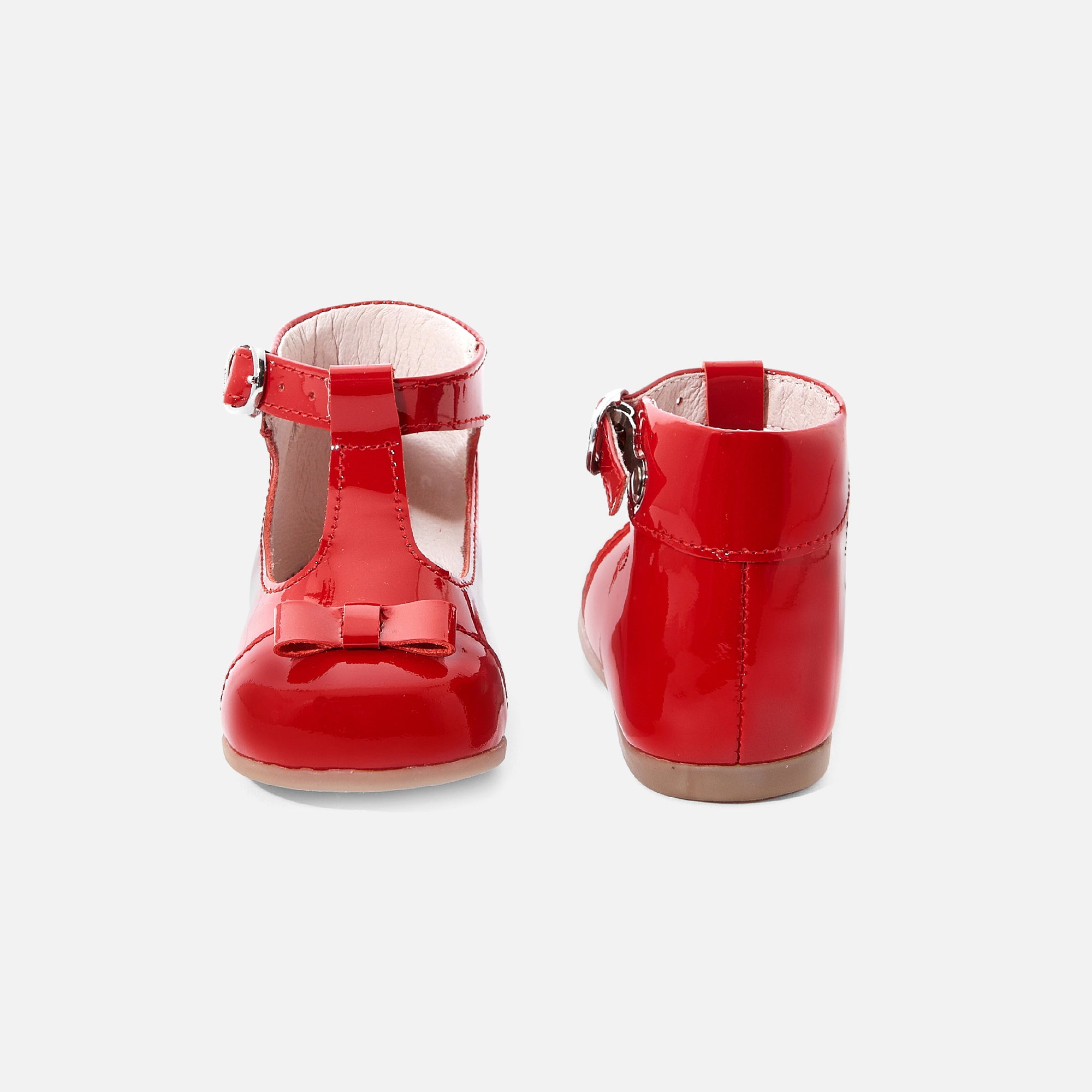 6 QTY / ROUGE JACADI CHAUSSURES CUIR ADRIENNE