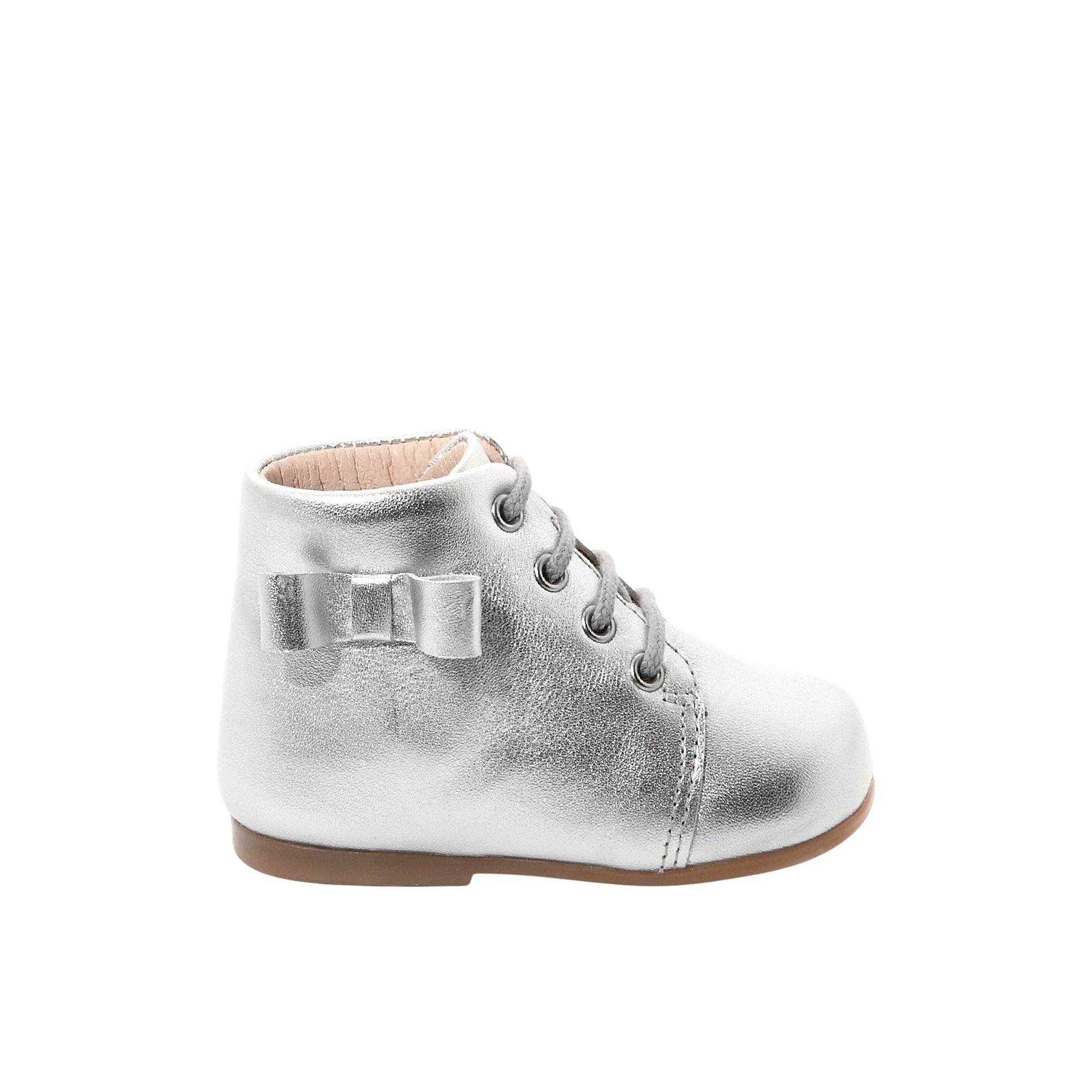 57 QTY / ARGENT CHAUSSURES CUIR AUGUSTINE