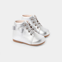 57 QTY / ARGENT CHAUSSURES CUIR AUGUSTINE