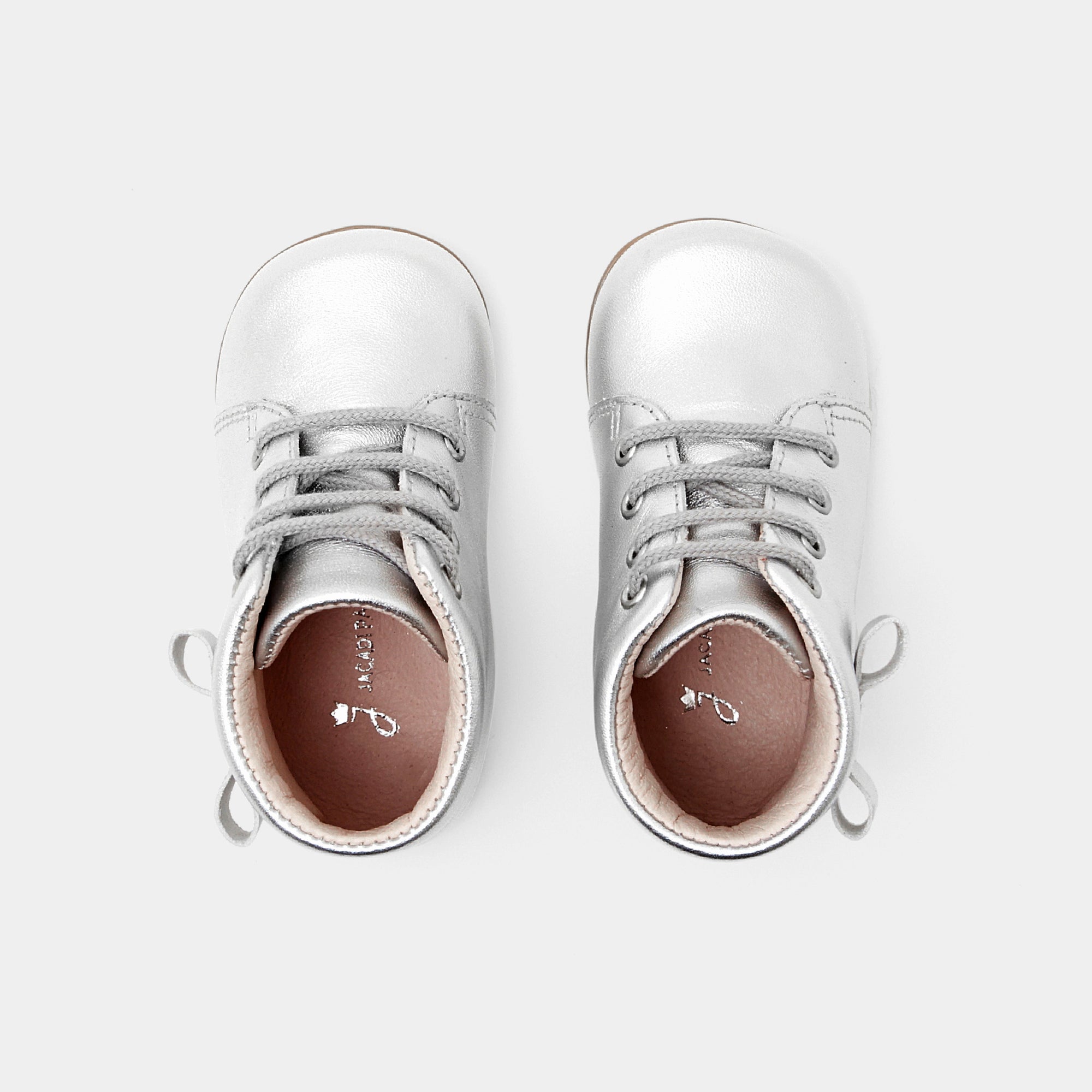57 QTY / ARGENT CHAUSSURES CUIR AUGUSTINE