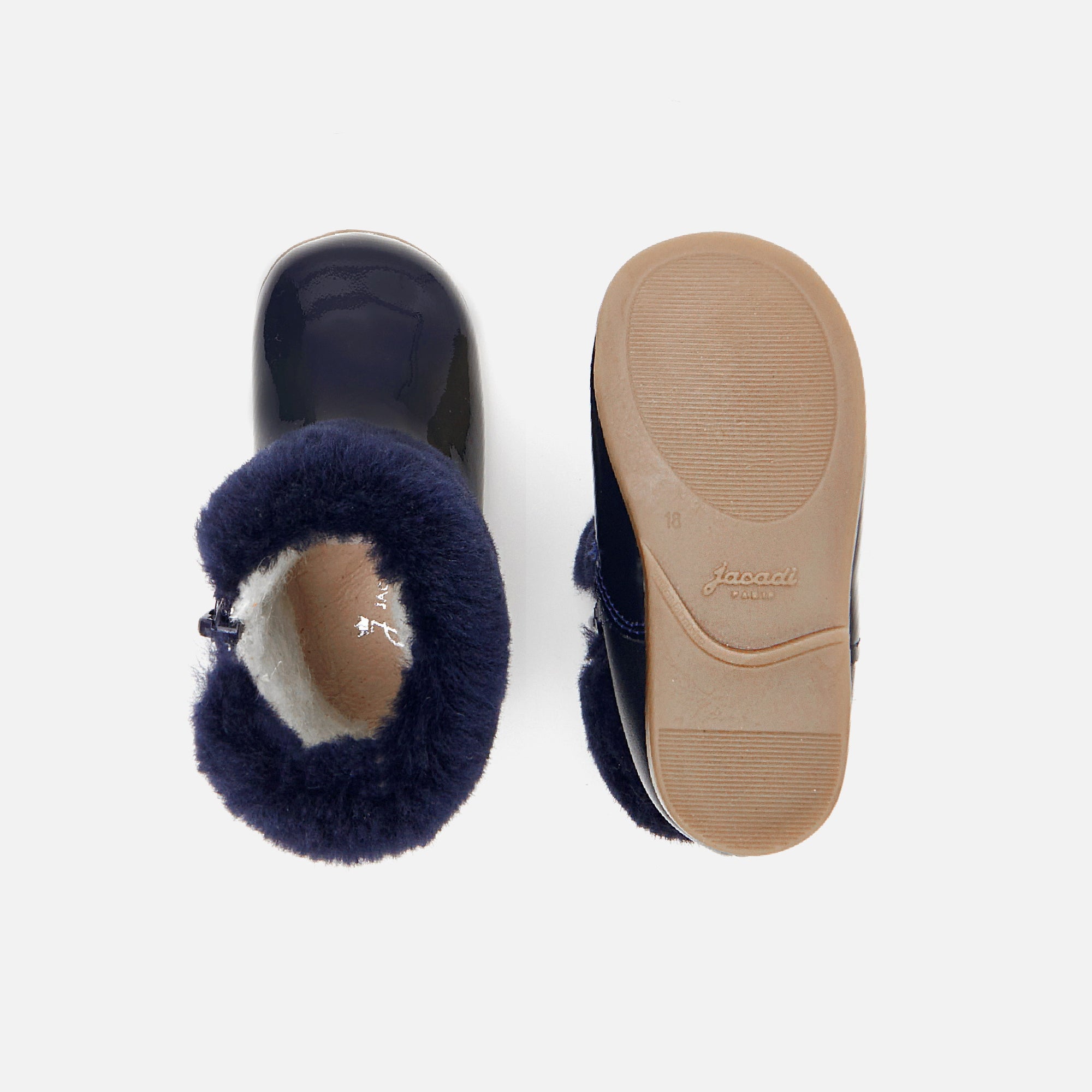 23 QTY / MARINE JACADI CHAUSSURES CUIR CHANDELLE BIS