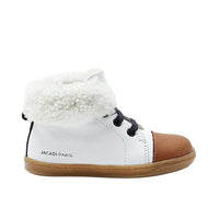 37 QTY / BLANC JACADI CHAUSSURES CUIR ALASKA
