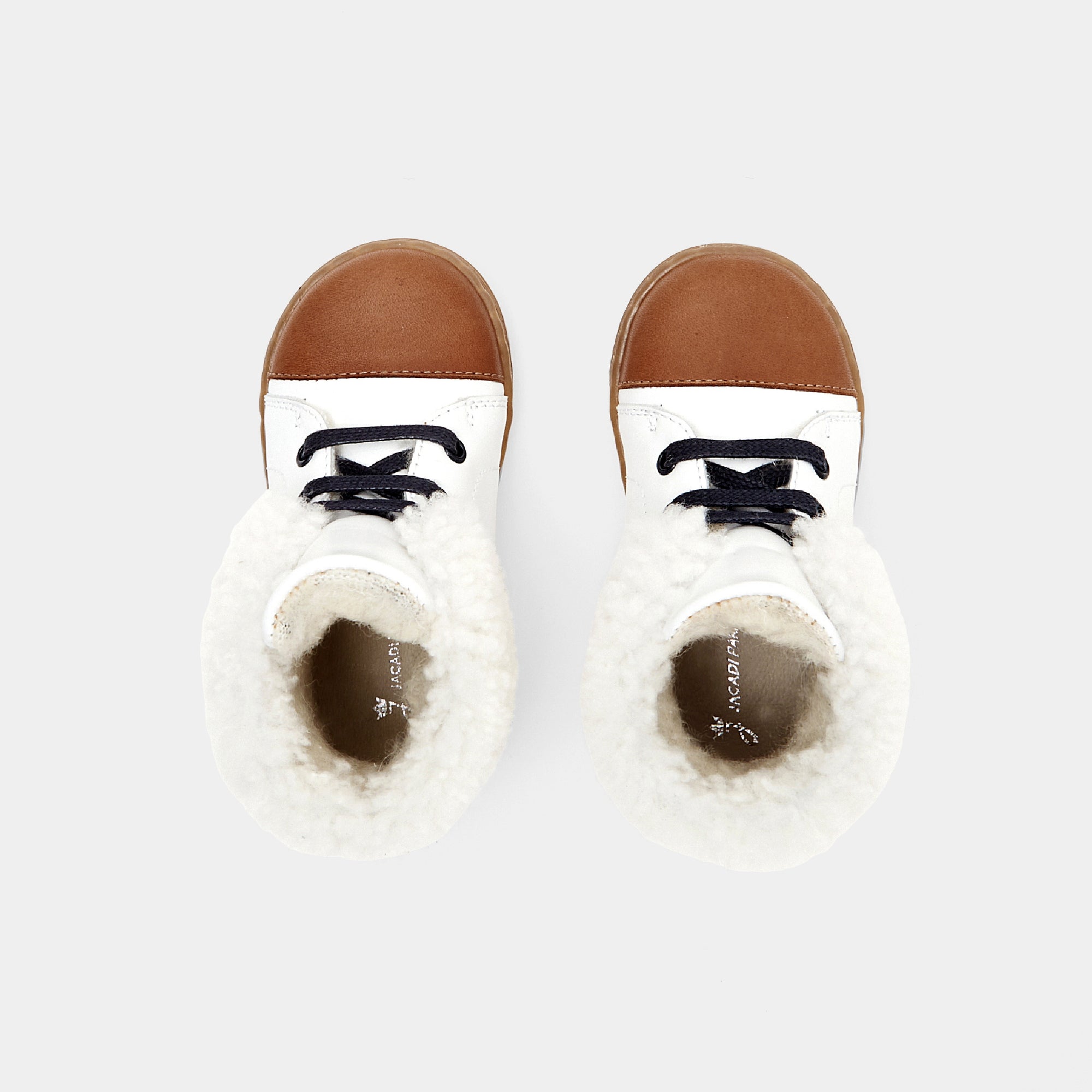 37 QTY / BLANC JACADI CHAUSSURES CUIR ALASKA