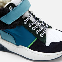26 QTY / BLEU/VERT CHAUSSURES CUIR ACROBATE