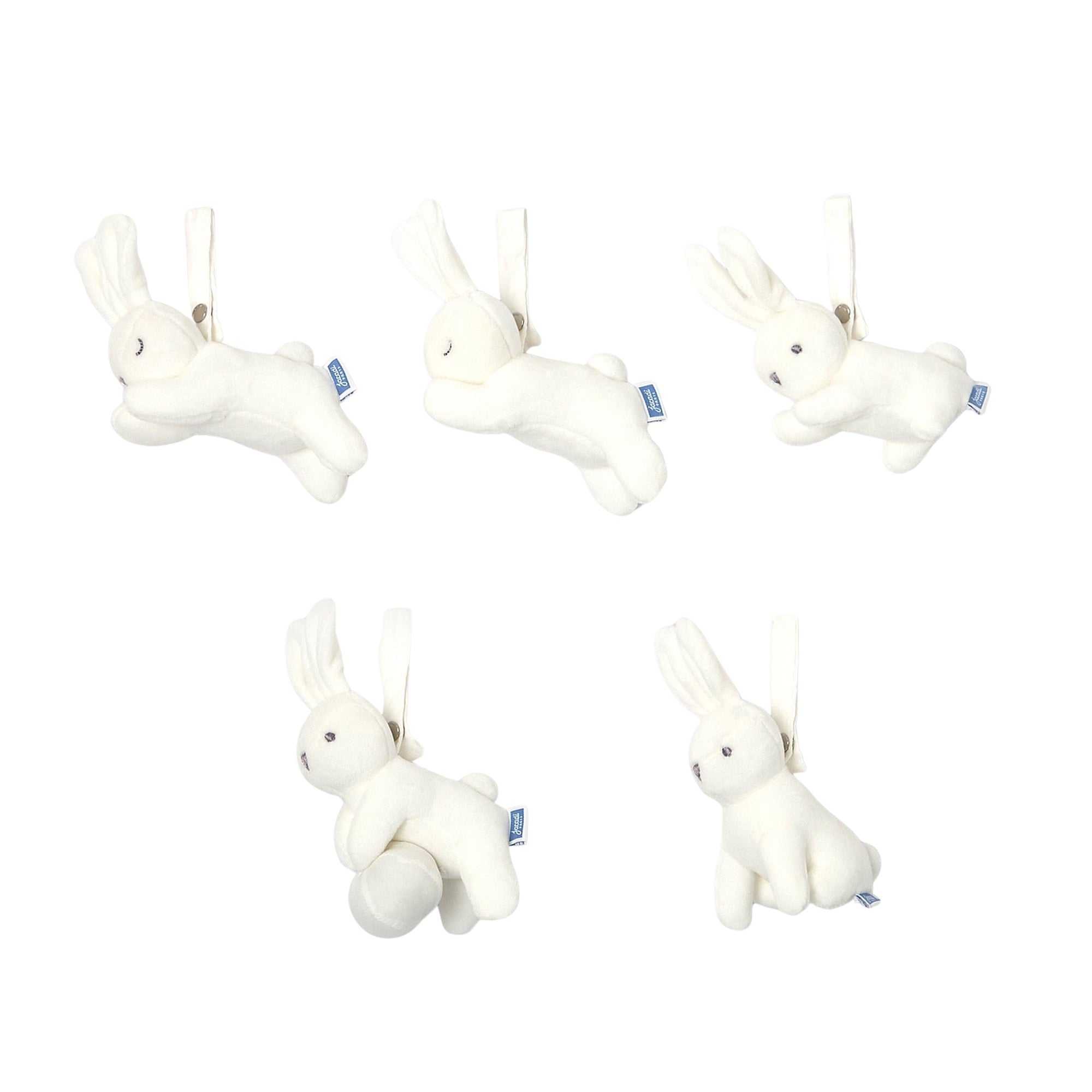 517 QTY / BLANC JACADI PUERICULTURE JOUETS SET JOUETS EVEIL ESSENTIELS BLANC