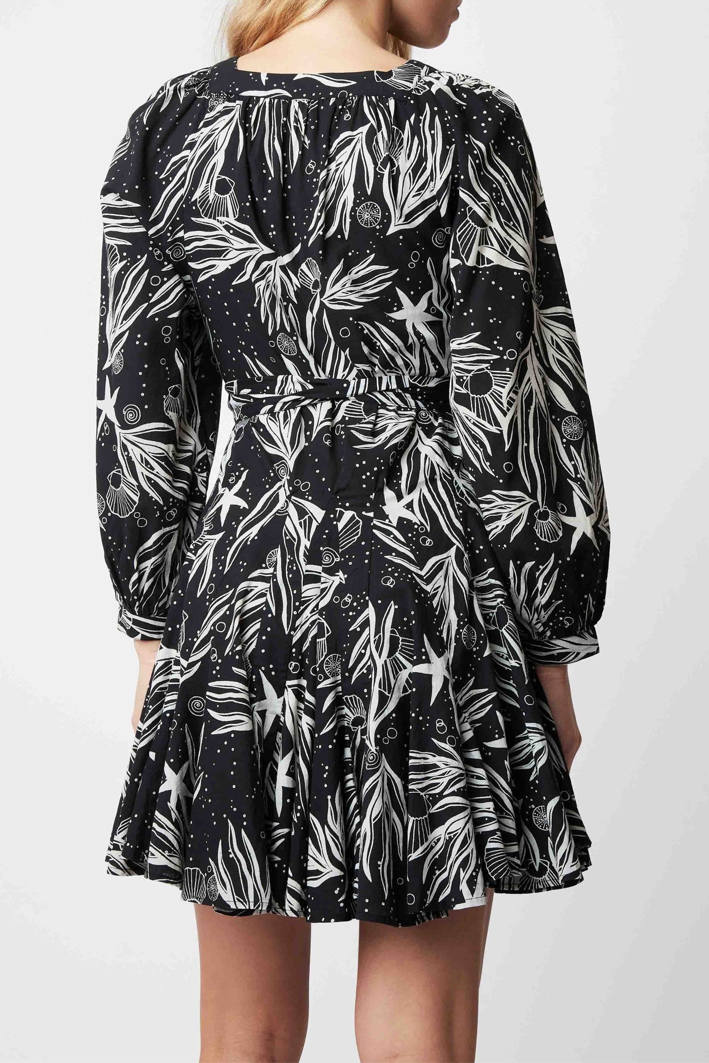 Millie Holiday short dress - Charbon
