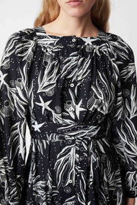 Millie Holiday short dress - Charbon