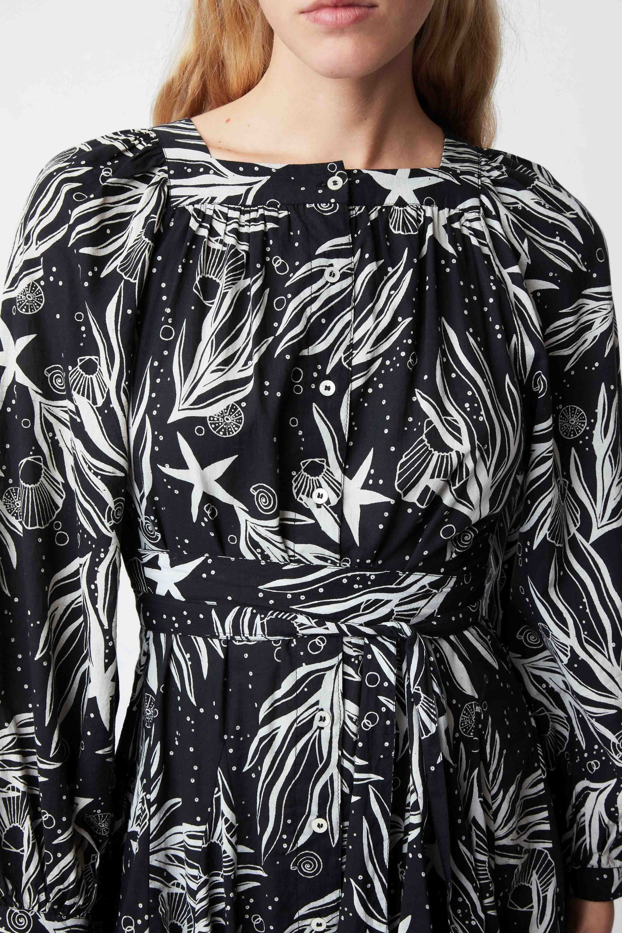 Millie Holiday short dress - Charbon