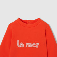 0 QTY / ORANGE FONCE PAP SWEAT ALBIN