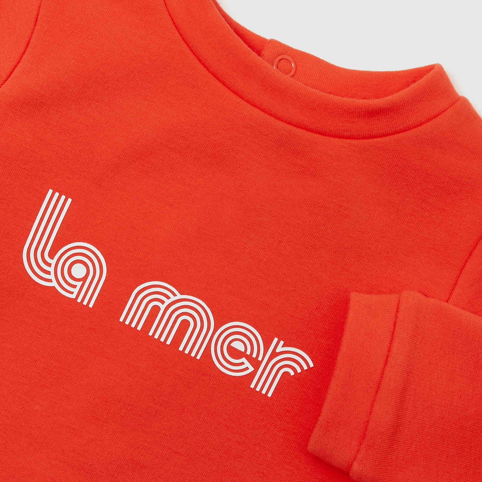 0 QTY / ORANGE FONCE PAP SWEAT ALBIN